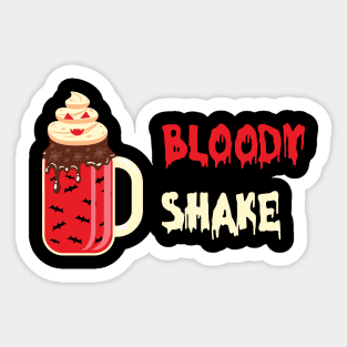 Bloody Shake Sticker